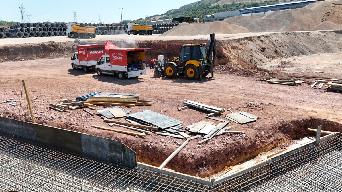 Kocaeli Büyükşehir Belediyesi, Solaklar'da Kendi Betonunu Üretecek