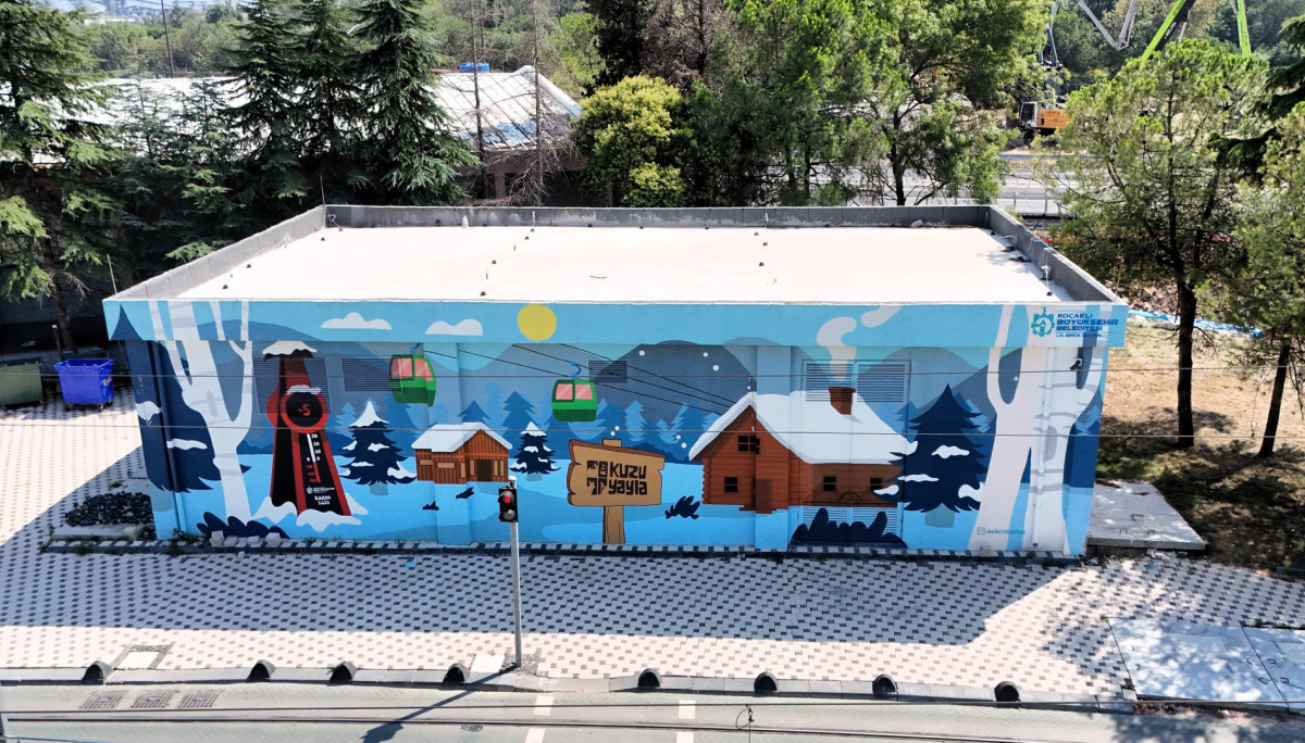 Kocaeli'de Duvarlar Sanatla Buluşuyor: Grafitilerle Şehrin Değerleri Yansıtılıyor