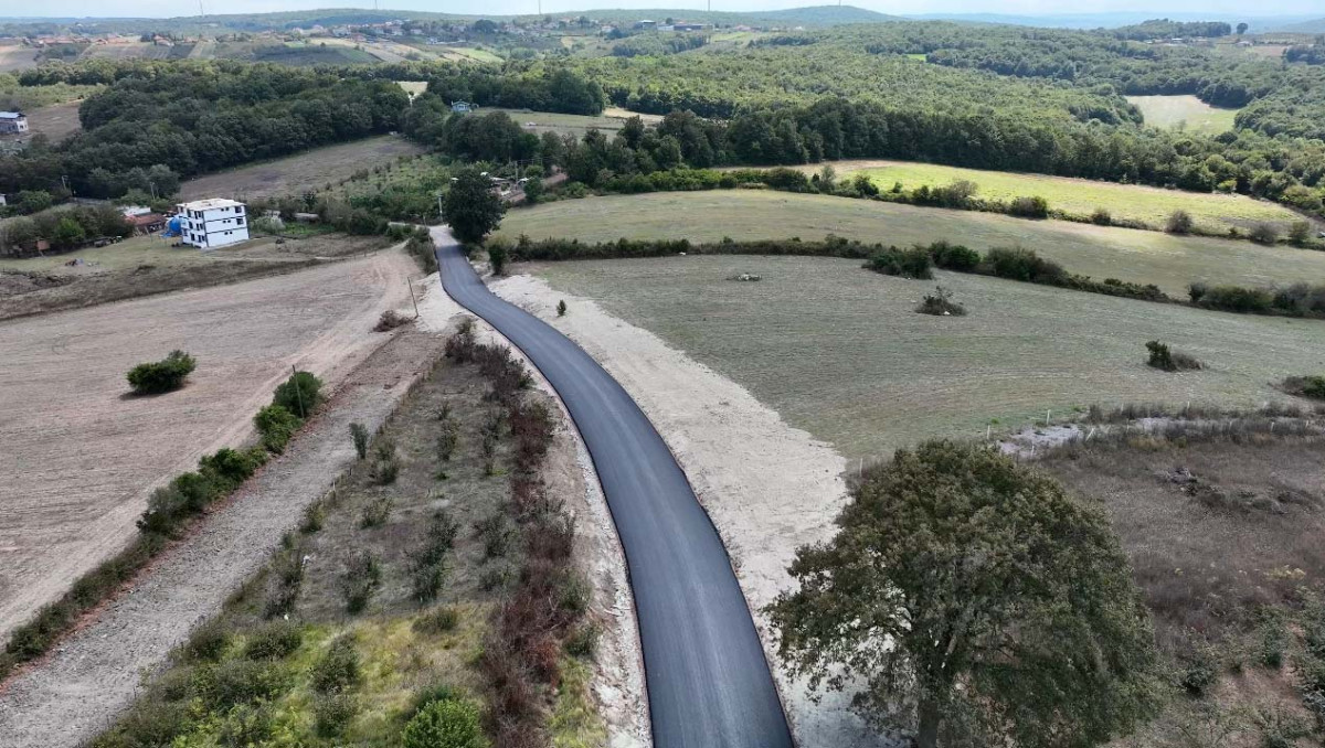 Kandıra'da Potlar Yolu Yenilendi, Ulaşım Kolaylaştı