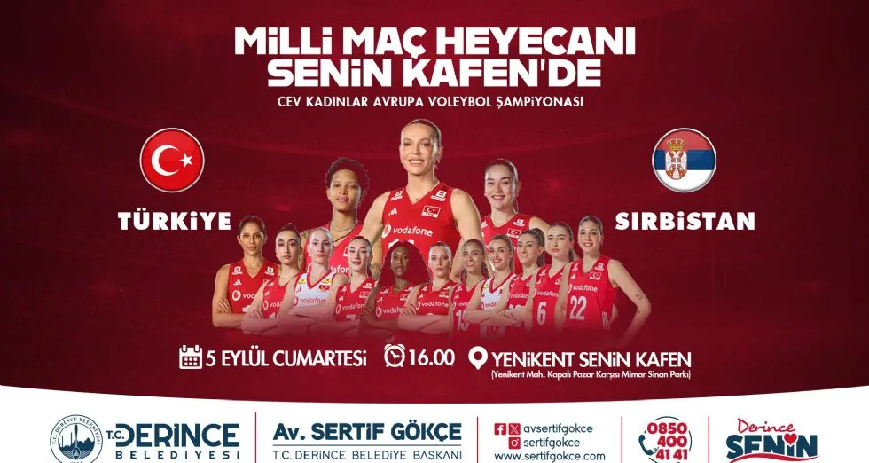 Derince'de Filenin Sultanları Yarı Final Müsabakası Canlı Yayınlanacak