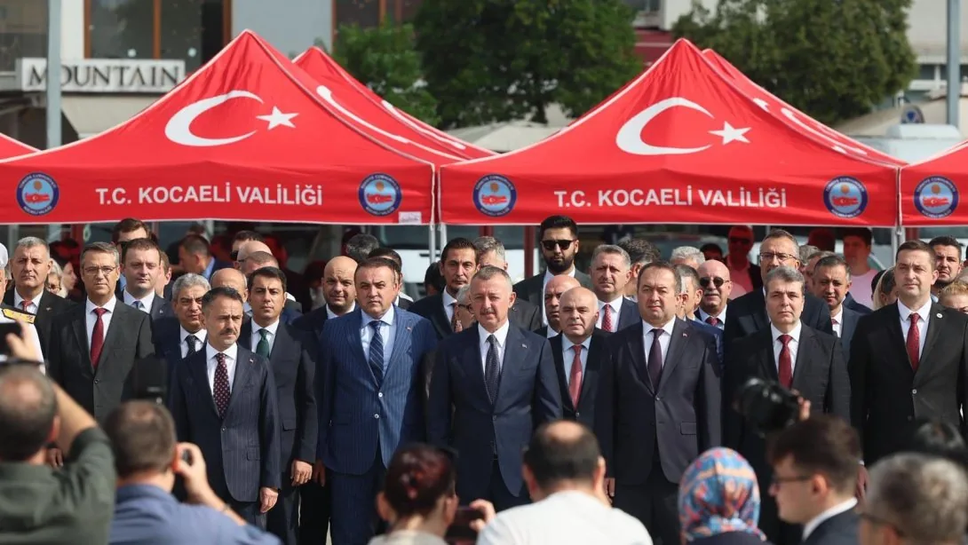 30 Ağustos Zafer Bayramı'nın 104. Yıl Dönümü Kocaeli'de Törenlerle Kutlandı