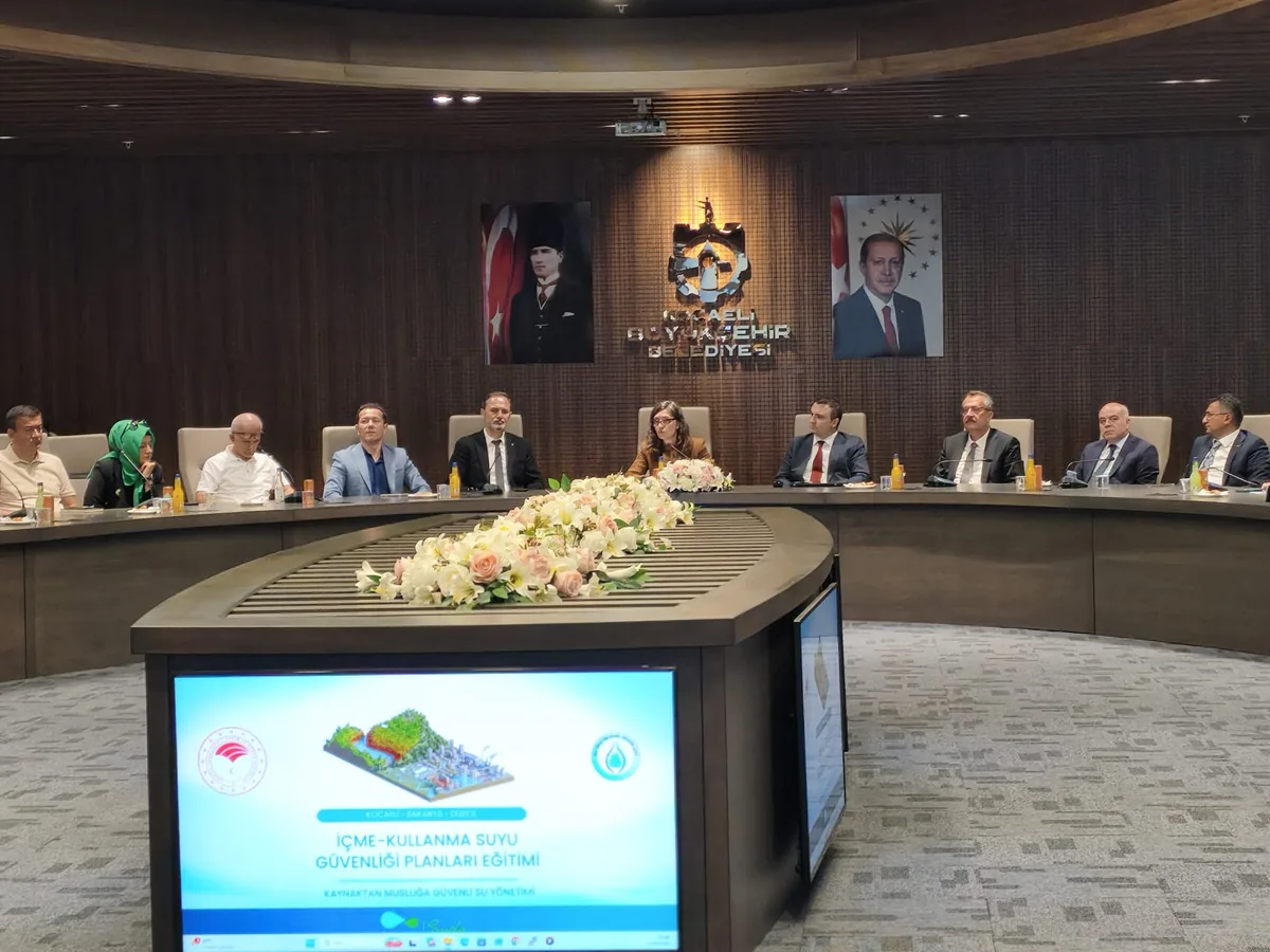 Kocaeli'de İçme ve Kullanma Suyu Güvenliği İçin Eğitim ve Saha Çalışması Yapıldı