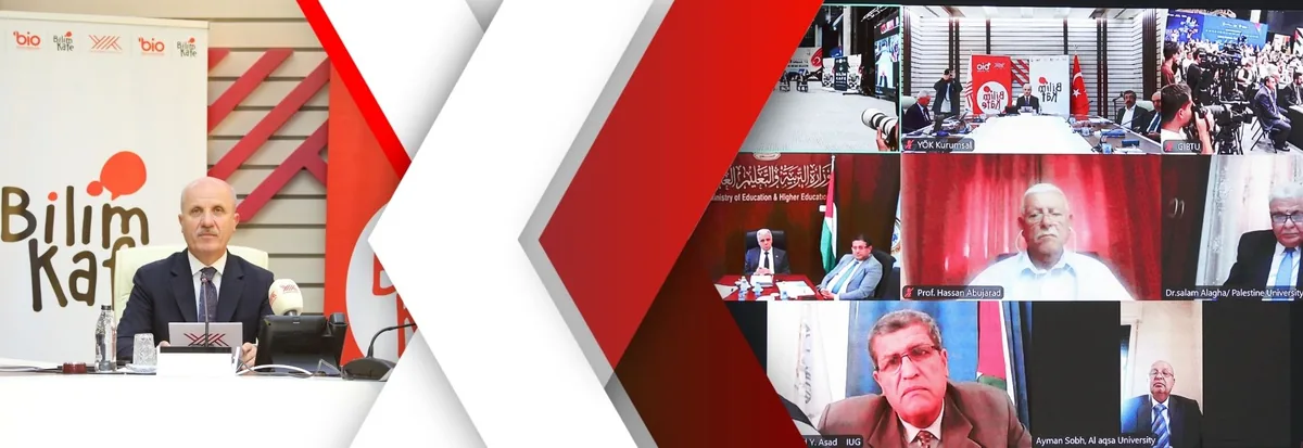 Yükseköğretim Kurulu, Gazze Üniversiteleri ile Dayanışma Programı Düzenledi